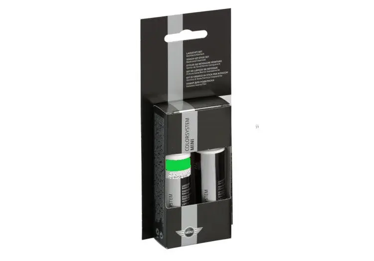 Lakkstift kit 2-komponent MINI Touch Up British Racing Green Met. │ Lakk kode B22 British Racing Green Met. – bilde 2