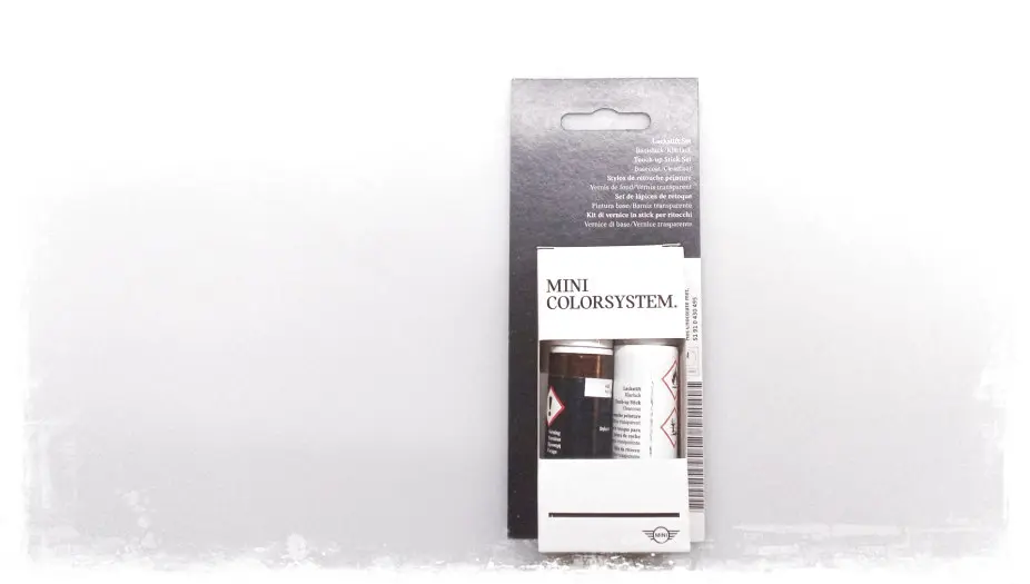 Lakkstift kit 2-komponent MINI Touch Up Hot Chocolate Met.│ Lakk kode A88 Hot Chocolate Met. – bilde 4