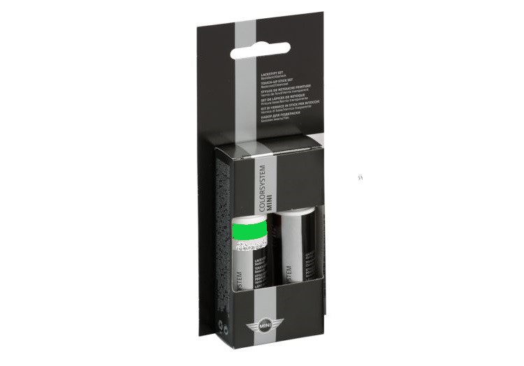 Lakkstift kit 2-komponent MINI Touch Up Jungle Green Met. │ Lakk kode C15 Jungle Green Met. – bilde 2