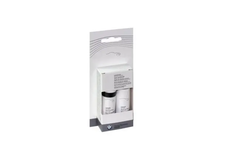 Lakkstift kit 2-komponent MINI Touch Up Midnight Black Met. │ Lakk kode A94 Midnight Black Met. – bilde 2