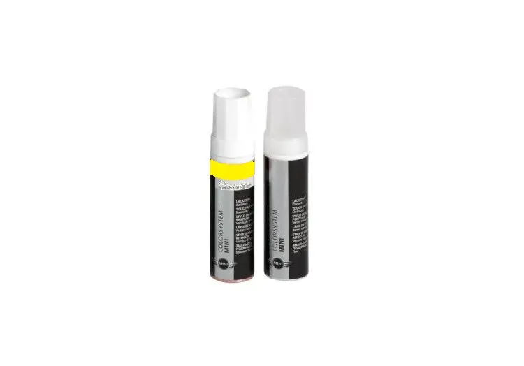 Lakkstift kit 2-komponent MINI Touch Up Solid Gold Met | Lakk kode 859 Solid Gold Met. Image 1