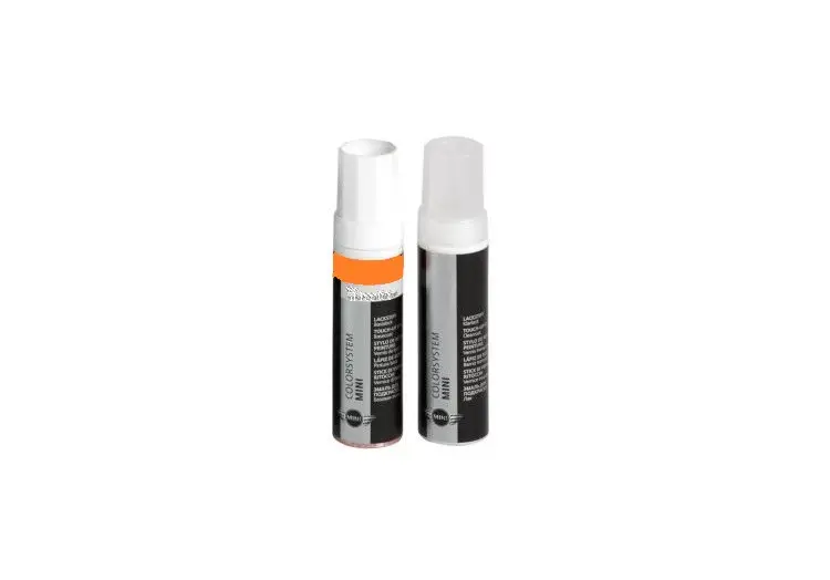 Lakkstift kit 2-komponent MINI Touch Up Volcanic Orange │ Lakk kode B70 Volcanic Orange
