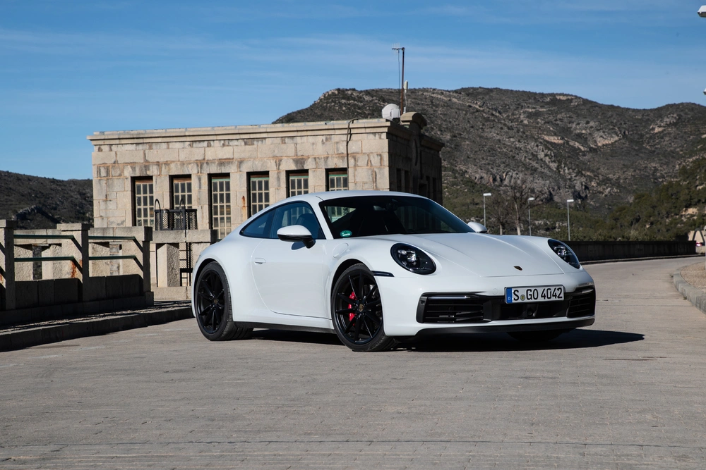 Lakkstift kit 2-komponent Porsche Carrara White Metallic | Lakk kode 2Y / S9R – bilde 6