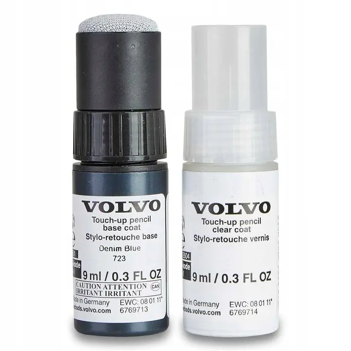 Lakkstift kit 2-komponent Volvo Denim Blue │ Lakk kode 723 Midnight - Polestar Image 2