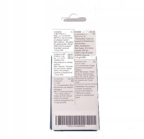 Lakkstift kit 2-komponent Volvo Touch Up Ice White │ Lakk kode 614 Image 2