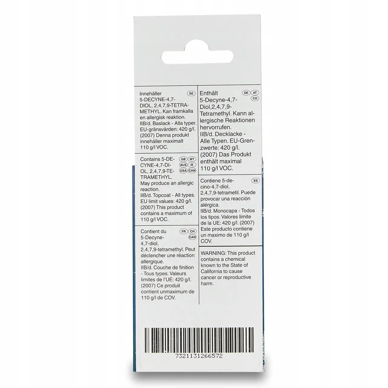 Lakkstift kit 2-komponent Volvo Touch Up Seashell │ Lakk kode 484 Image 3