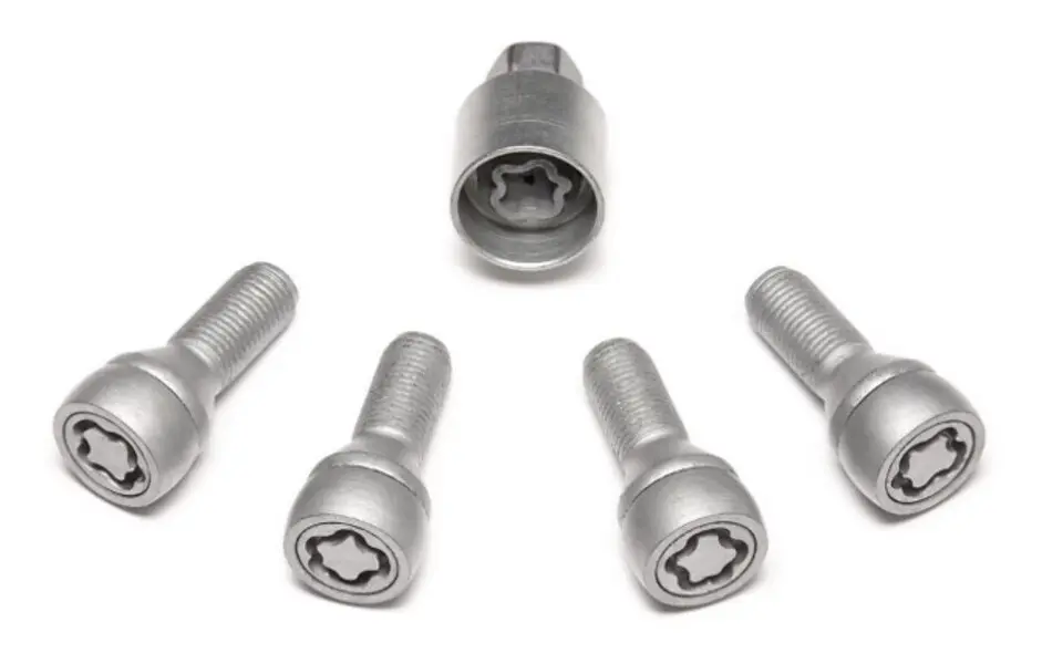 Låsbolter Renault │ Genuine® For aluminiumsfelger – 4 stk – bilde 2