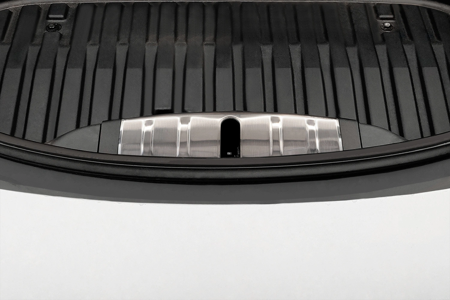 Låsedeksel frunk Tesla Model 3 2017 - 2023 │ Krom - Silver Edition – bilde 2