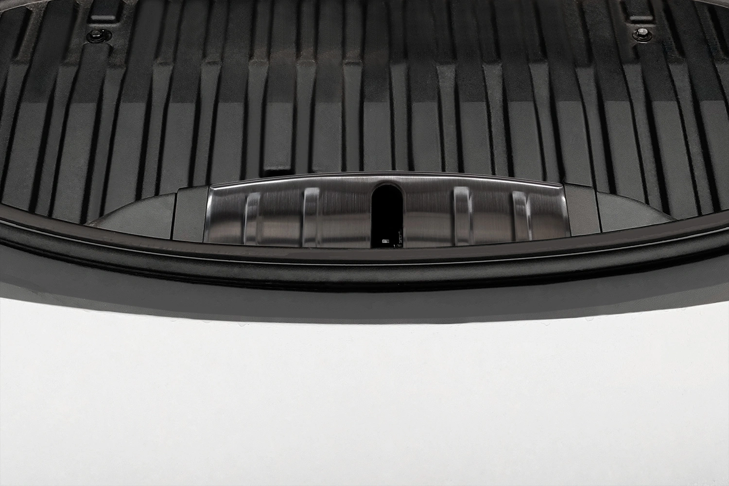 Låsedeksel frunk Tesla Model 3 2017 - 2023 │ Svart - Black Edition – bilde 2