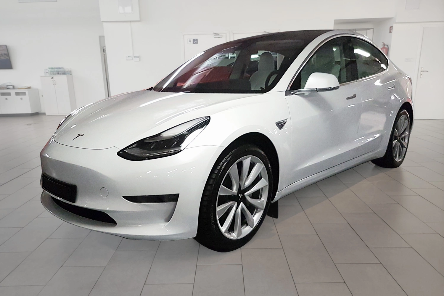 Låsedeksel frunk Tesla Model 3 2017 - 2023 │ Svart - Black Edition – bilde 6