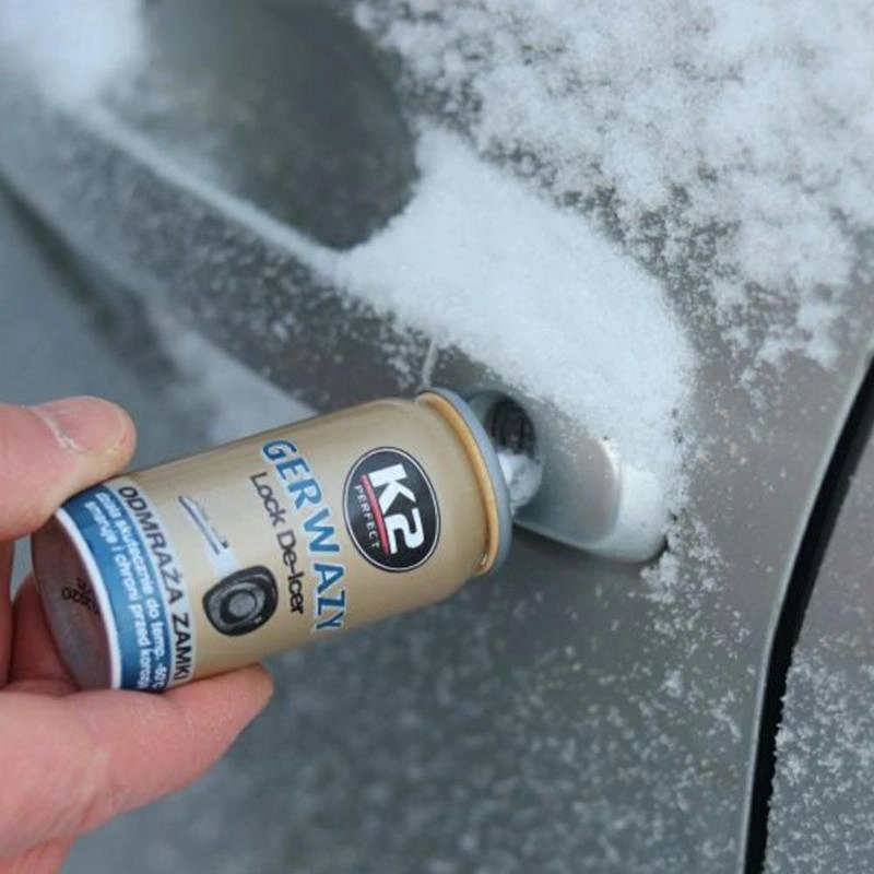 Låsespray K2 Gerwazy Lock De-Icer -60 °C │ Låstiner - Låsspray for frosne låser - 50 ml Image 4