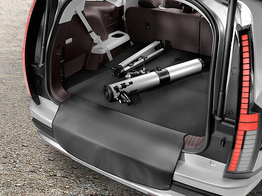 Lastebeskytter bakfangerteppe Hyundai Ioniq 5 2021 -> / Hyundai Ioniq 9 2025 -> │ Beskyttelsesflapp for støtfanger Genuine®