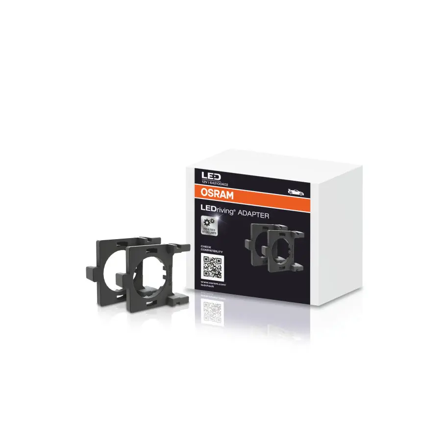 LED Adapter H7 - sett 2 stk.