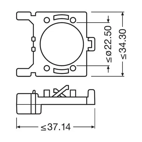 LED Adapter H7 - sett 2 stk. – bilde 5