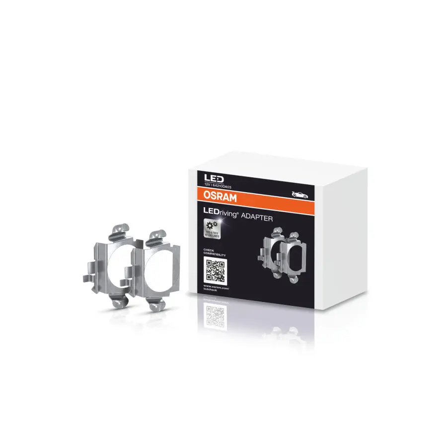 LED Adapter H7 - sett 2 stk.