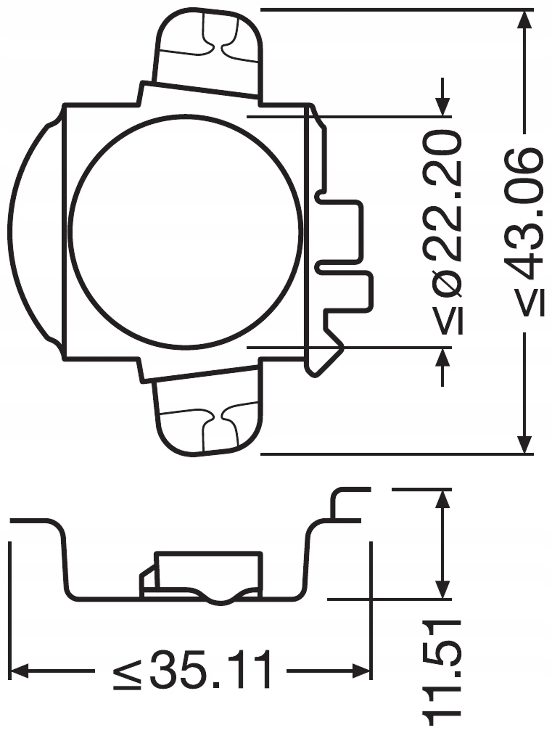 LED Adapter H7 - sett 2 stk. – bilde 5