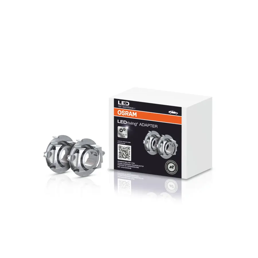LED Adapter H7 - sett 2 stk.