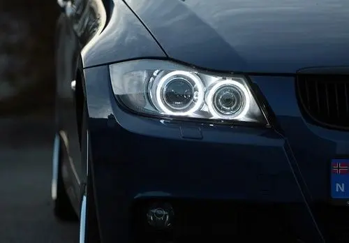 LED Angel Eyes pærer BMW 3 (E90/E91) Pre-facelift 12W 7000K upgrade kit | sett 2 stk. Image 2