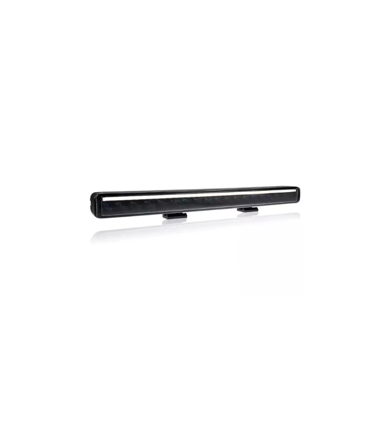 LED bar W-Light Wave II 20,9" │ smoke curved med hvitt / oransje posisjonslys - L-532 mm
