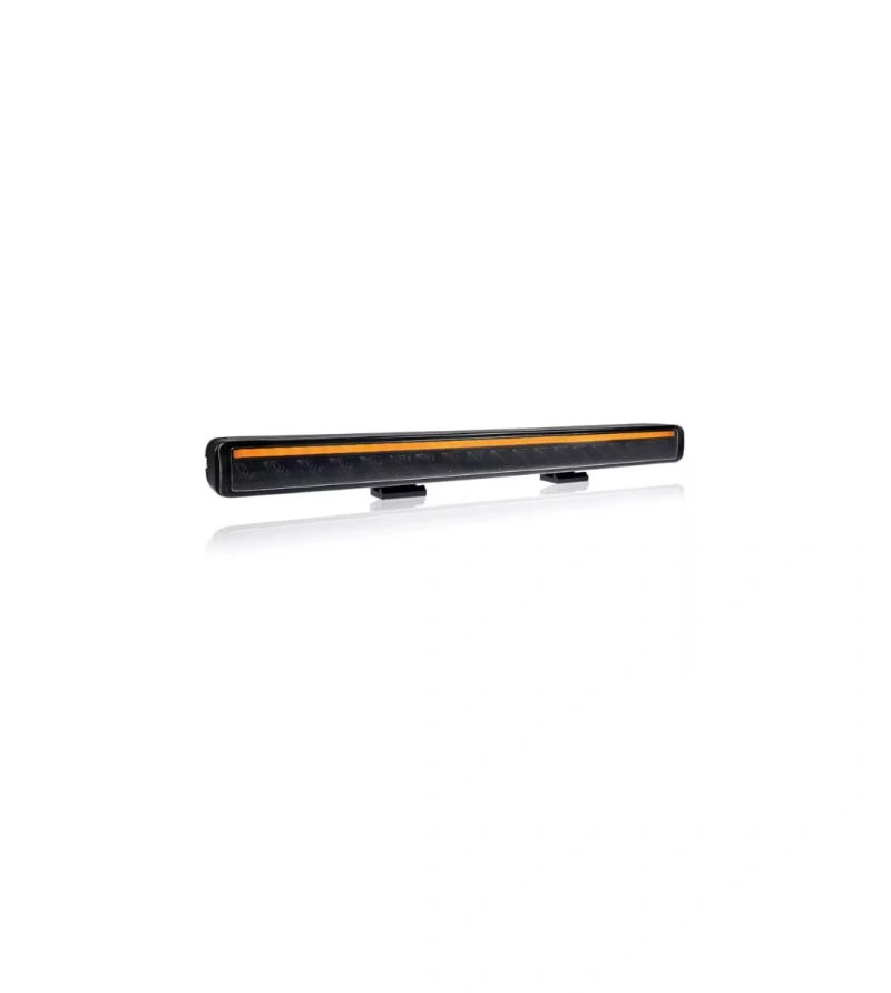 LED bar W-Light Wave II 20,9" │ smoke curved med hvitt / oransje posisjonslys - L-532 mm – bilde 2