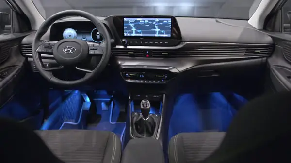 LED-belysning for kupé Hyundai Blue Edition  – bilde 6