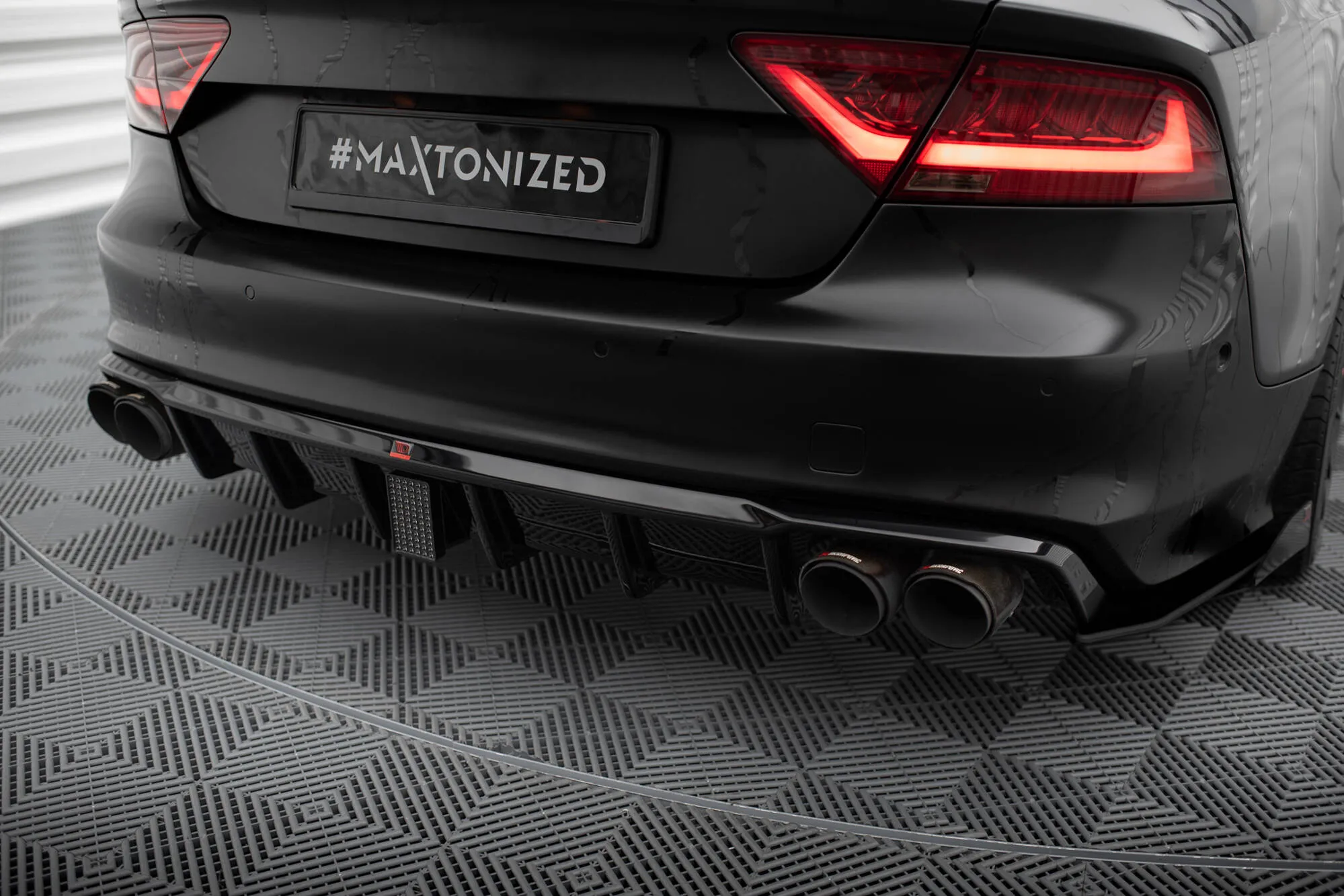 LED bremselys Audi A7 Sportback 4G S-Line 2010 - 2014 | Glossy Black Edition – bilde 2