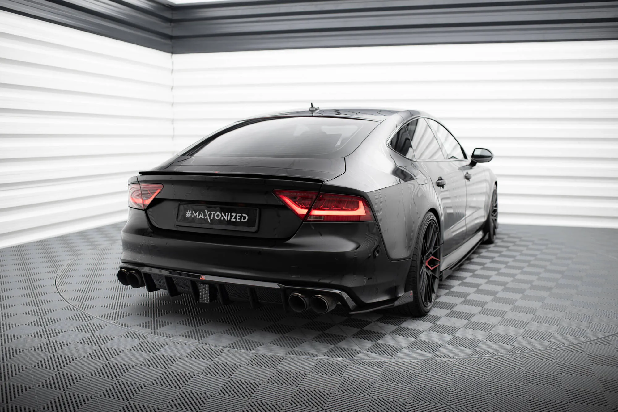 LED bremselys Audi A7 Sportback 4G S-Line 2010 - 2014 | Glossy Black Edition – bilde 3