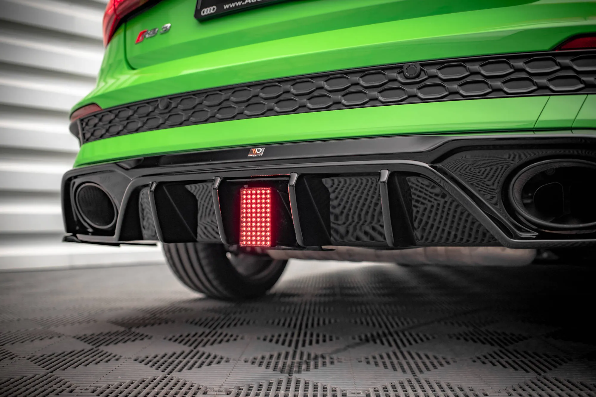 LED bremselys Audi RS3 (8Y) 2020 - > | Glossy Black Edition