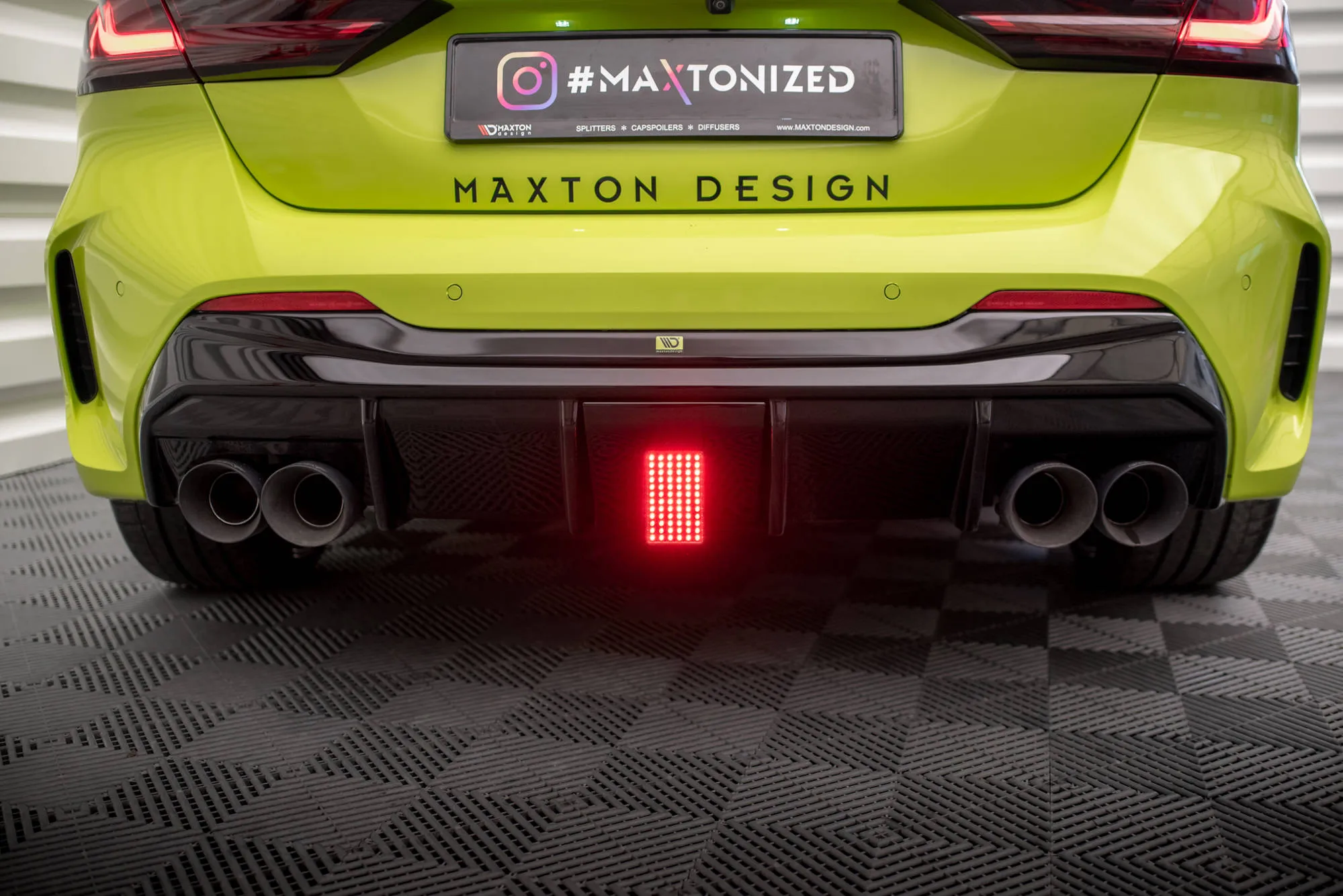 LED bremselys BMW 1 (F40) M-Pack / BMW M135i (F40) 2019 - 2024 | Glossy Black Edition – bilde 2