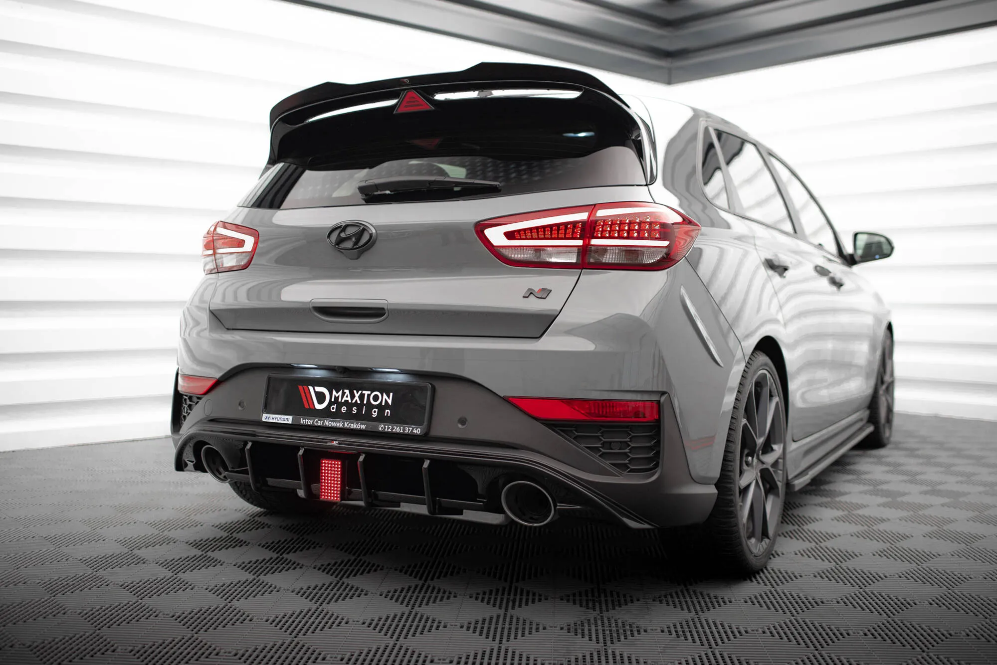 LED bremselys Hyundai i30 III N / i30 III Fastback Facelift 2020-> | Glossy Black Edition – bilde 3