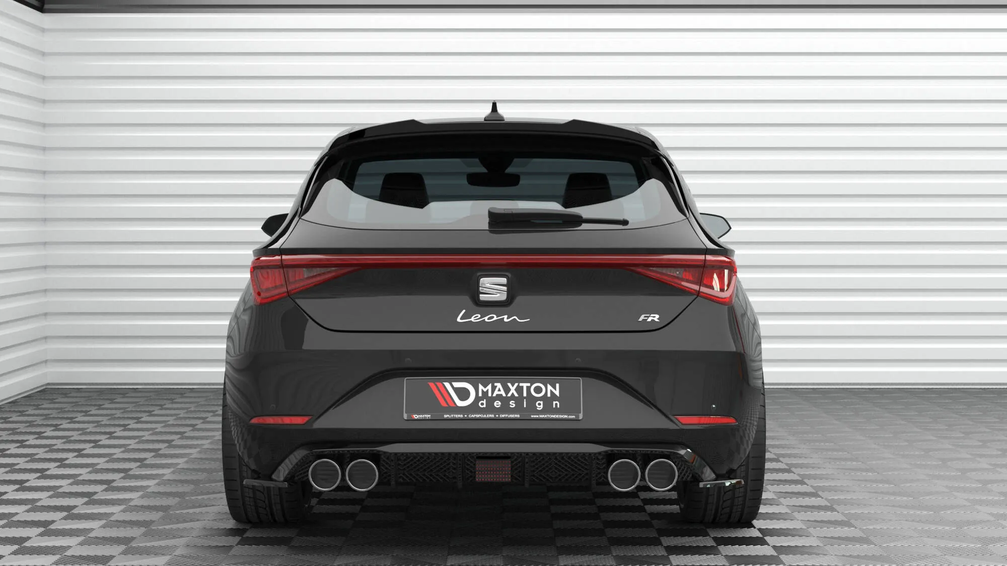 LED bremselys Seat Leon IV FR 2020-> | Glossy Black Edition – bilde 4