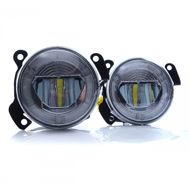 LED Cree tåkelys VW T5 2003-2009  - sett 2 stk. (med DRL dagskjørelys) Image 2