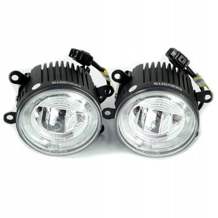 LED Cree tåkelys VW T5 2003-2009  - sett 2 stk. (med DRL dagskjørelys) Image 8