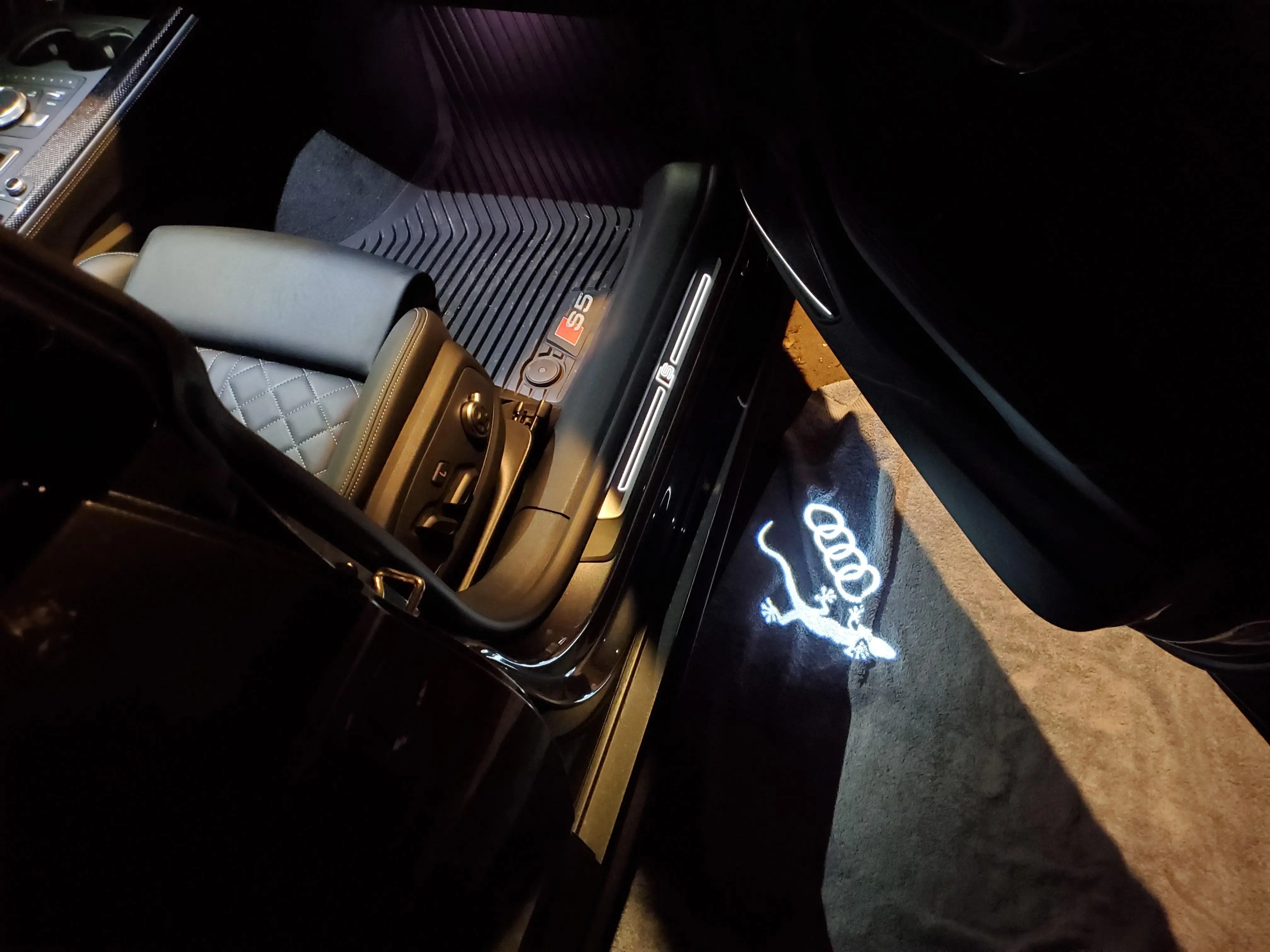LED dør-projektor Audi Gekko Image 5