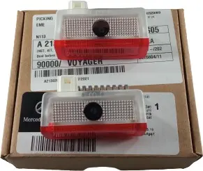 LED-dørprojektorer Mercedes-Benz EQC (N293) 2019 - 2023 – bilde 2