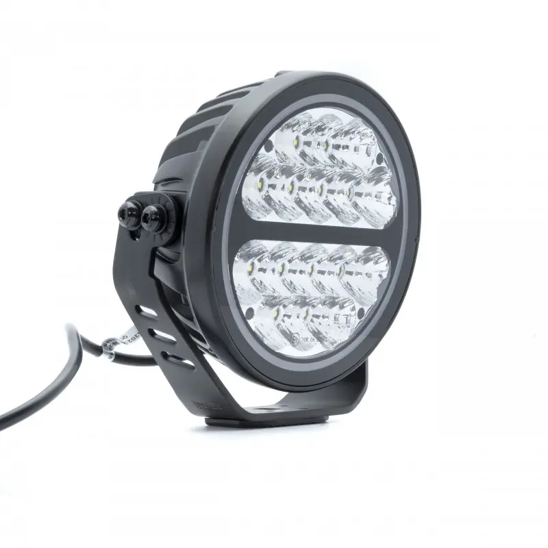 LED fjernlys 7" Combo 80W med parklys │ Ekstralys rund - 9600 Lumen