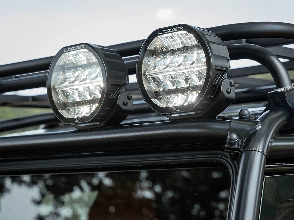 LED fjernlys 7" Lazer Sentinel 7 Elite – 7" LED ekstralys med hvitt/oransje posisjonslys (R112, E-merket) │ Ekstralys rund – bilde 19