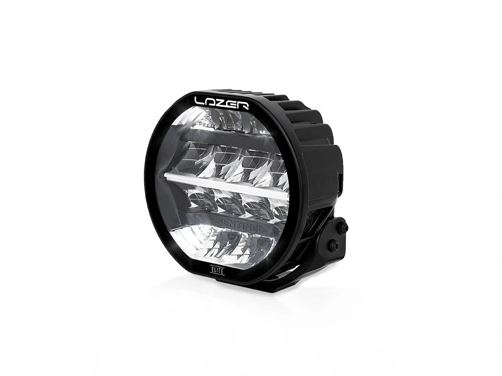 LED fjernlys 7" Lazer Sentinel 7 Elite – 7" LED ekstralys med hvitt/oransje posisjonslys (R112, E-merket) │ Ekstralys rund – bilde 6