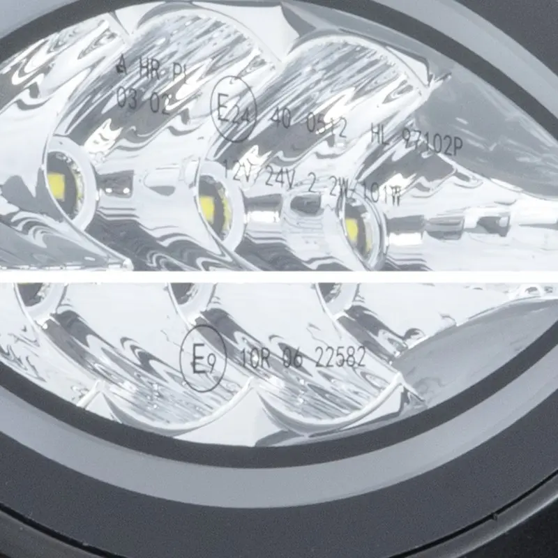 LED fjernlys 9" Combo 170W med parklys │ Ekstralys rund – bilde 3