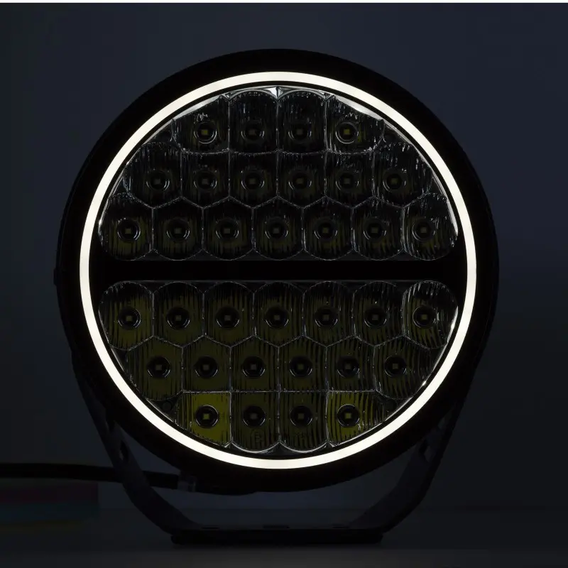 LED fjernlys 9" Combo 170W med parklys │ Ekstralys rund – bilde 8