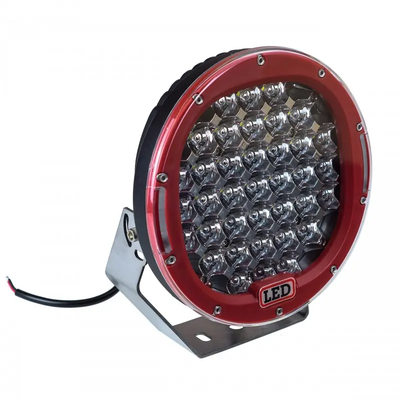 LED fjernlys 9" Combo Cree 185W 30° / 60° Red Edition │ Ekstralys rund