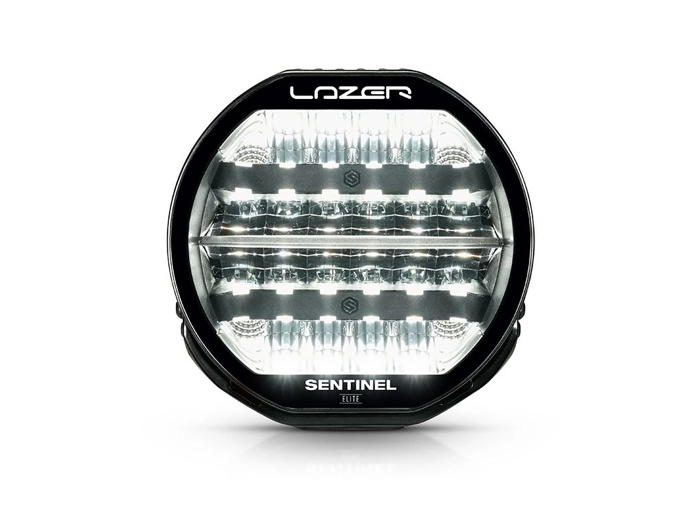 LED fjernlys 9" Lazer Sentinel 9" Elite Gen2 │ Ekstralys rund (15 232 lm, 742 m @ 1 lux, R112/R148) Image 4