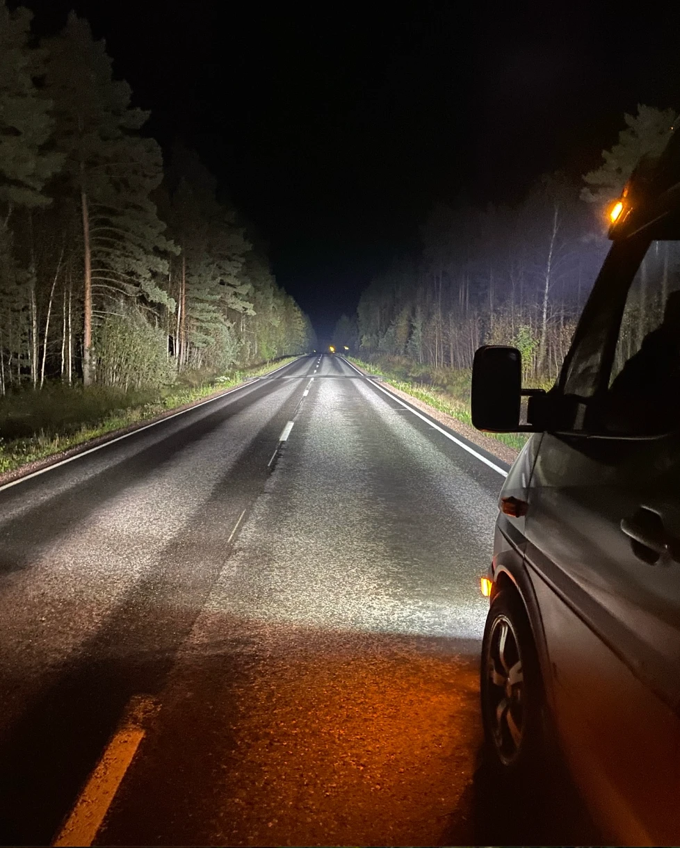 LED fjernlys 9" Luminalights Rebellion 9+ │ 180W White Amber Ekstralys med Parklys E-merket Image 19