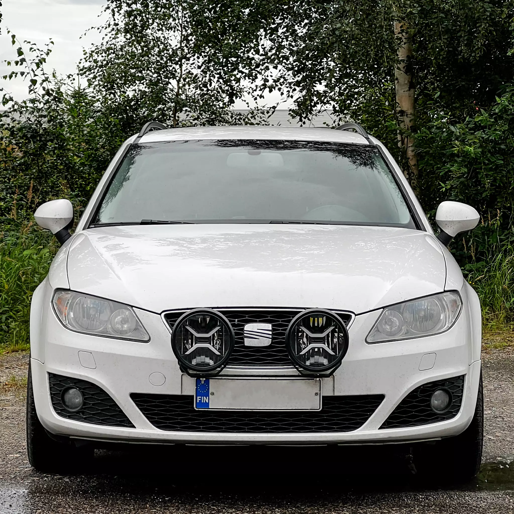 LED fjernlys 9" Luminalights Rebellion 9+ │ Ekstralys rund - 180W White Amber med Parklys E-merket – bilde 11