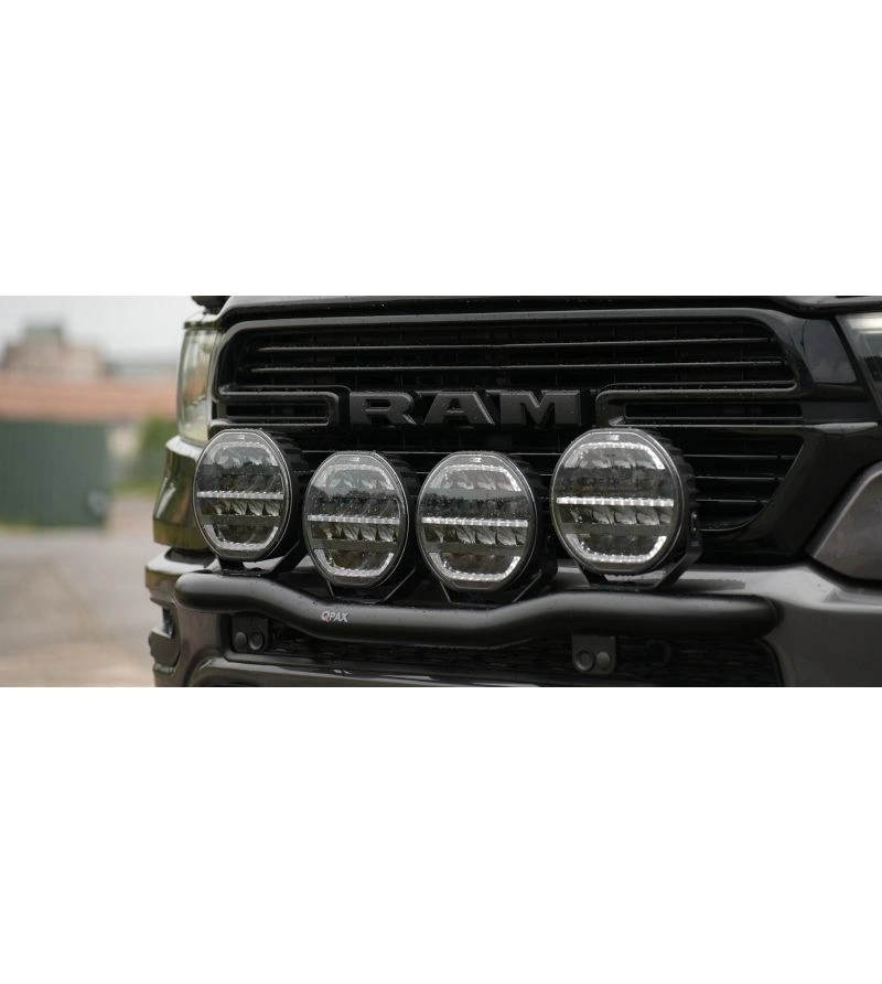 LED fjernlys 9" OZZ XR2 P9 8.7" 22 cm Black Edition - hvit/sotet linse – posisjonslys hvit/amber │ Ekstralys rund Image 9