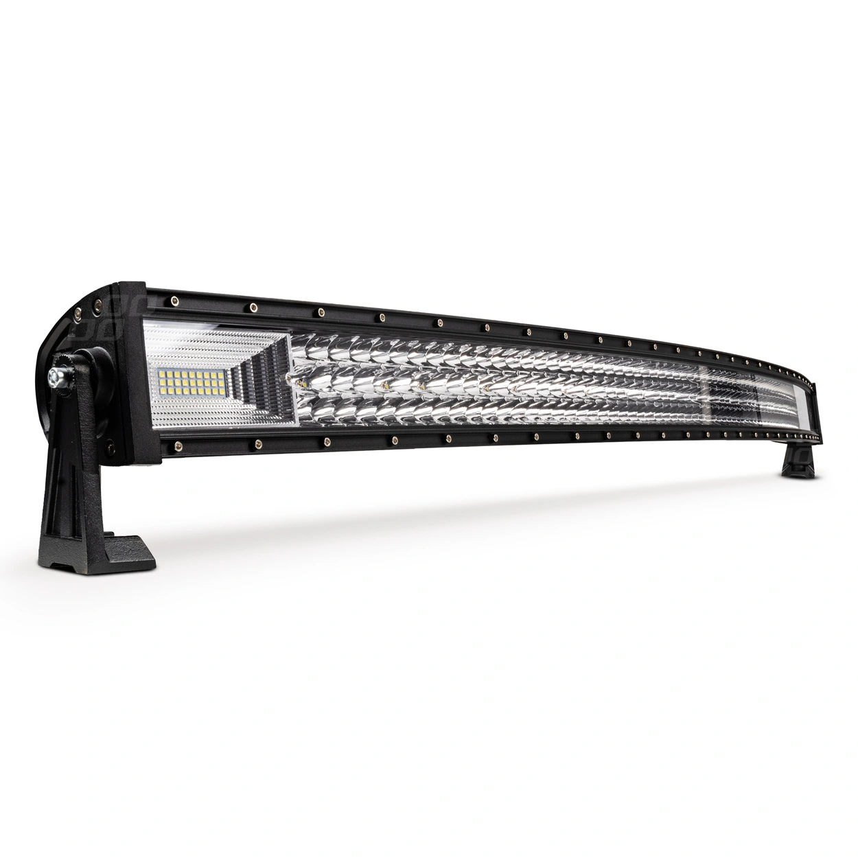 LED fjernlys kurvet AMiO AWL47 130 cm │ 58320 lm │ 9–36V (12V/24V) │ combo lysbilde │ E9 ECE R10