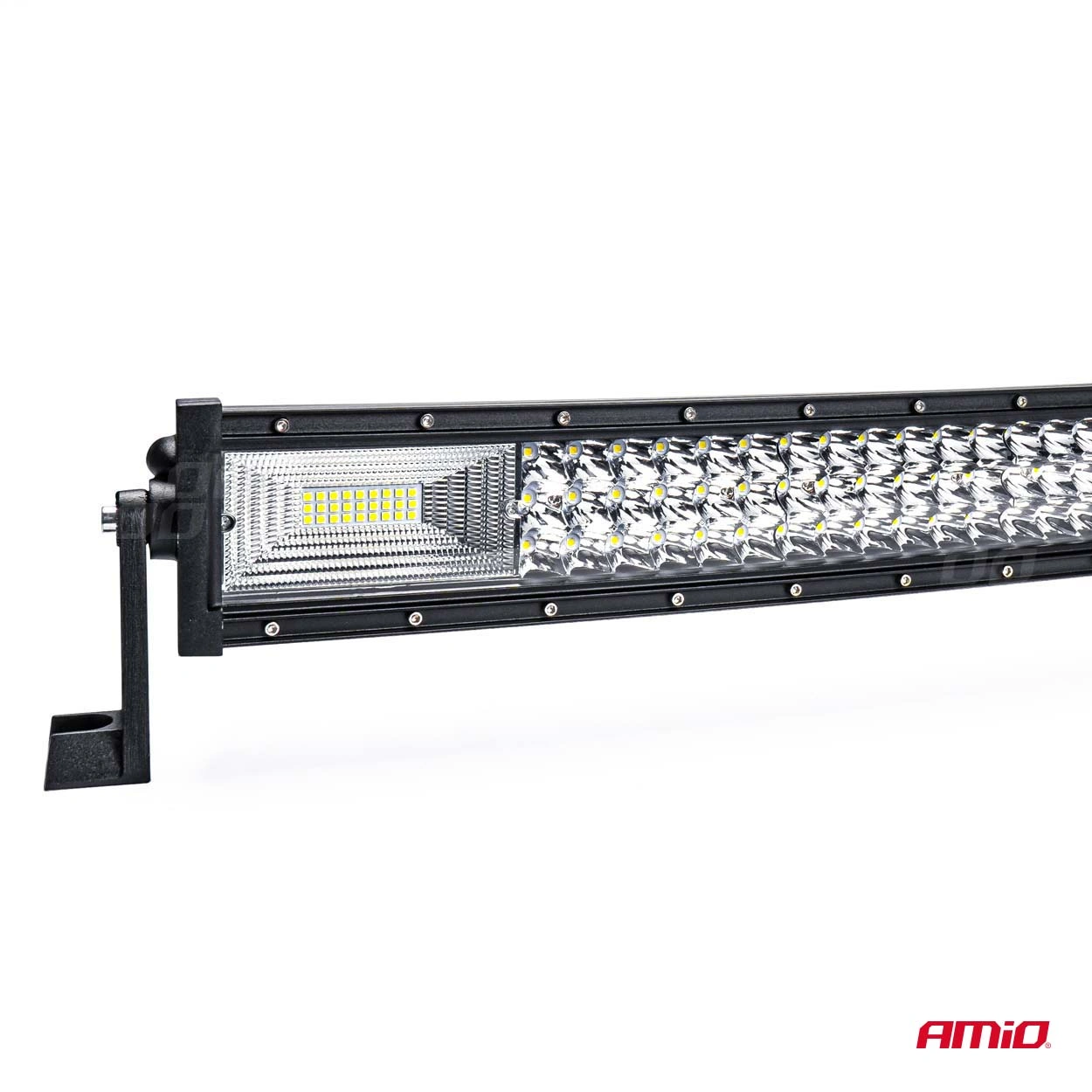 LED fjernlys kurvet AMiO AWL47 130 cm │ 58320 lm │ 9–36V (12V/24V) │ combo lysbilde │ E9 ECE R10 – bilde 2