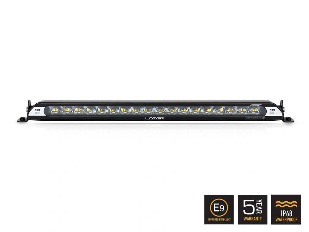 LED fjernlys Lazer Linear 18 Elite+ 20,5" 52 cm │ White/Yellow Driving Fog Combo inkl. ledningssett – bilde 2