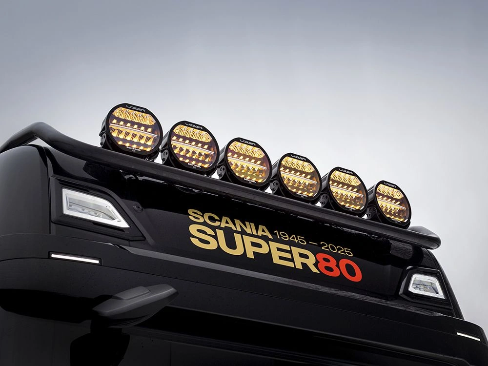 LED fjernlys Lazer Sentinel 9 Highline Gen2 9" LED ekstralys – Sort, posisjonslys hvit/amber, med varsellys – bilde 12