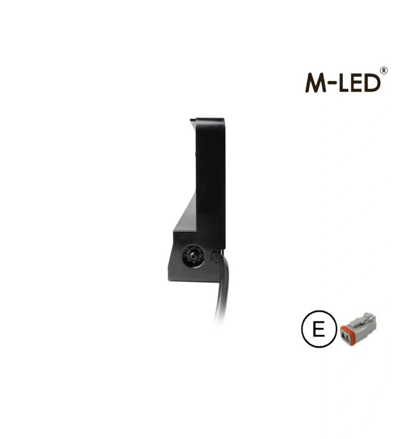 LED fjernlys M-LED 21,2" 53,7 cm │ skiltholder med integrert LED fjernlys - skiltfeste med hvitt/oransje posisjonslys – bilde 5